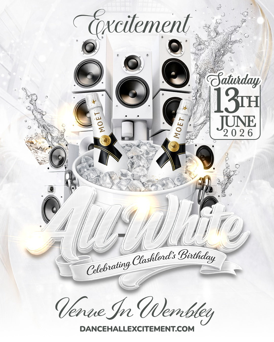 ALL WHITE CLASH LORDS BIRTHDAY
